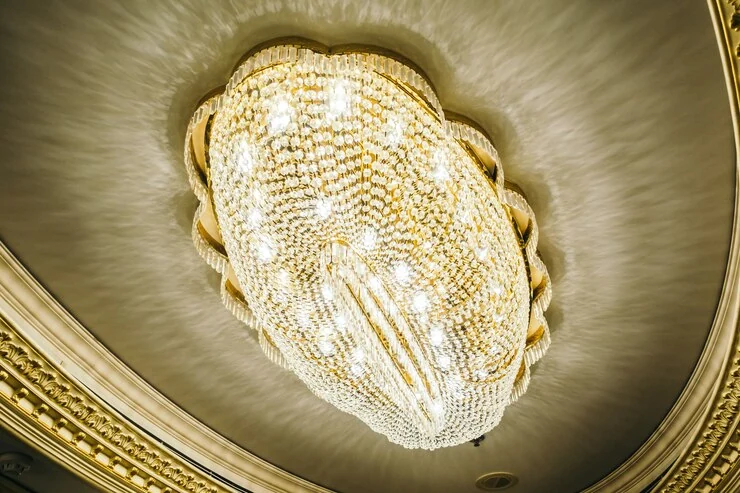 لوستر کریستالی سقفی